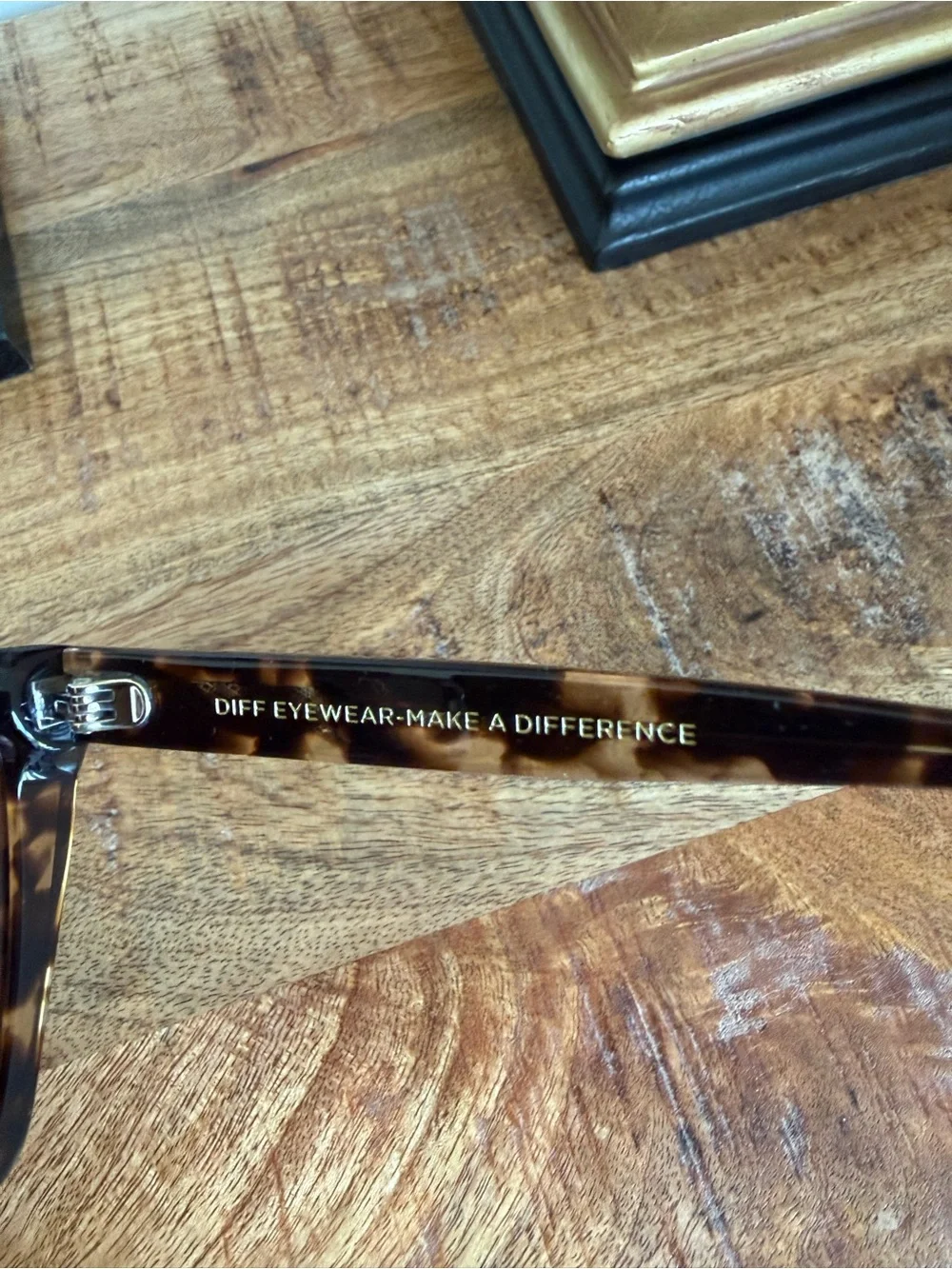 Diff Eyewear Espresso Tortoise Sunglasses - Vivi - Jessie James Decker